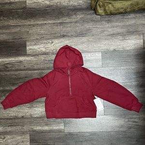 Lululemon Scuba oversized half zip hoodie